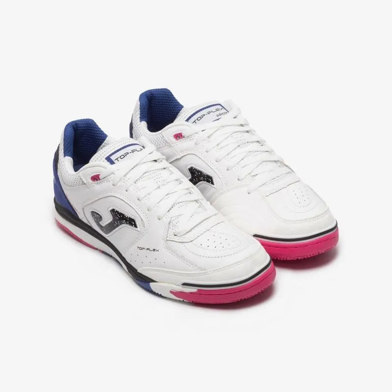 Chuteira Joma Top Flex Futsal - Branco