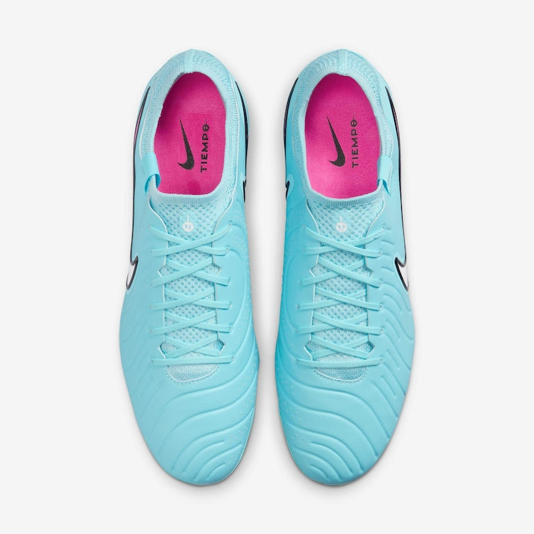Chuteira Nike Tiempo 10 Elite Campo - Azul - Branco