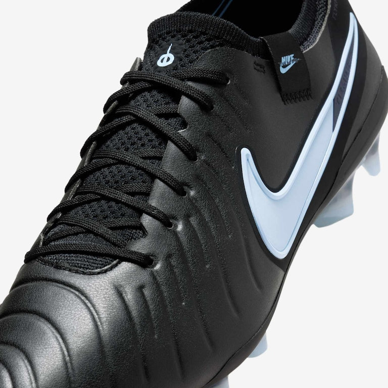 Chuteira Nike Tiempo 10 Elite Campo - Azul - Preto