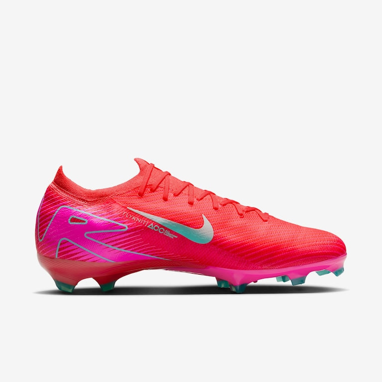 Chuteira Nike Zoom Mercurial Vapor 16 Pro Campo - Rosa