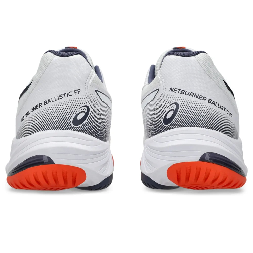 Tênis ASICS Netburner Ballistic FF 3 Masculino Vôlei - Branco/Azul