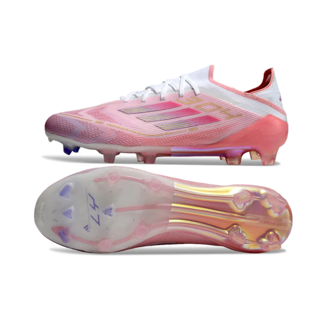 Chuteira Adidas F50 Elite Campo - Rosa