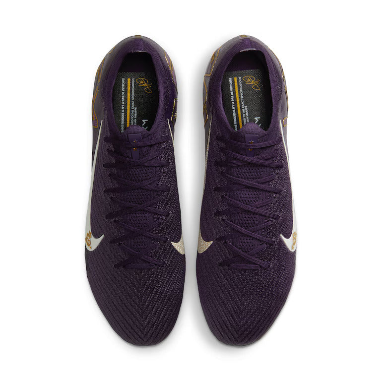 Chuteira Nike Zoom Mercurial Vapor 16 Elite KM Campo - Roxo