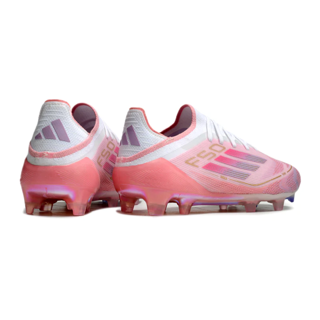Chuteira Adidas F50 Elite Campo - Rosa