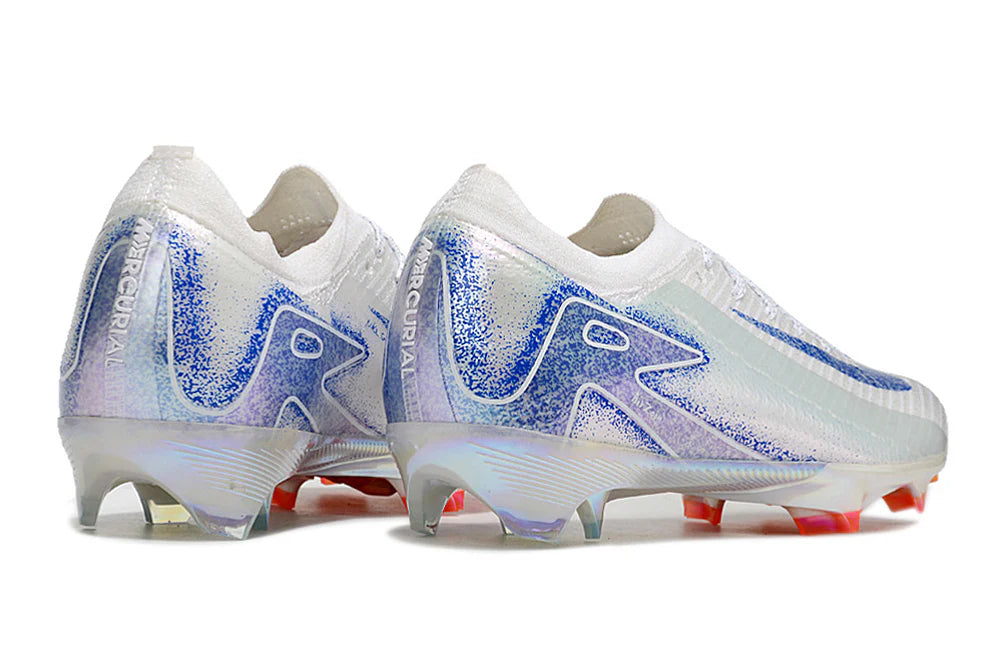 Chuteira Nike Zoom Mercurial Vapor 16 Pro Campo - Branco/Azul