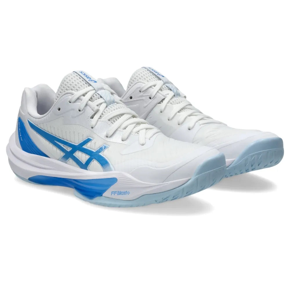 Tênis ASICS Sky Elite FF 3 Vôlei Feminino - Branco/Azul