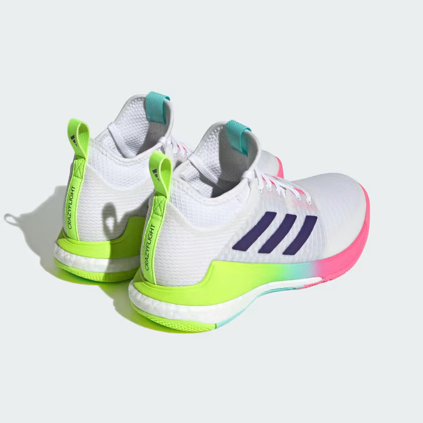 Tênis Adidas Crazyflight Mid Vôlei Feminino - Branco