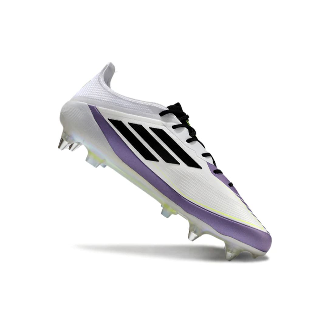 Chuteira Adidas F50 Campo - Cinza/Azul