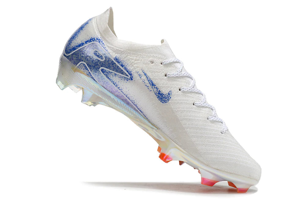 Chuteira Nike Zoom Mercurial Vapor 16 Pro Campo - Branco/Azul