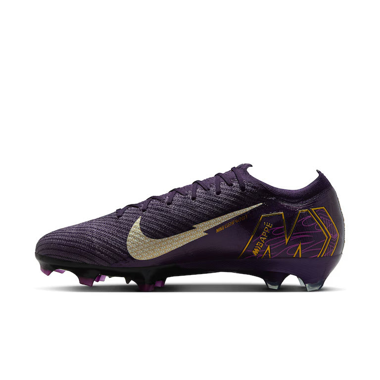 Chuteira Nike Zoom Mercurial Vapor 16 Elite KM Campo - Roxo