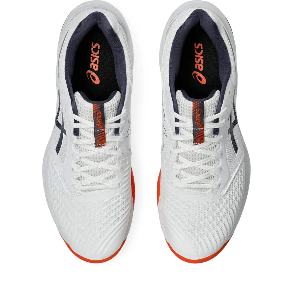 Tênis ASICS Netburner Ballistic FF 3 Masculino Vôlei - Branco/Azul