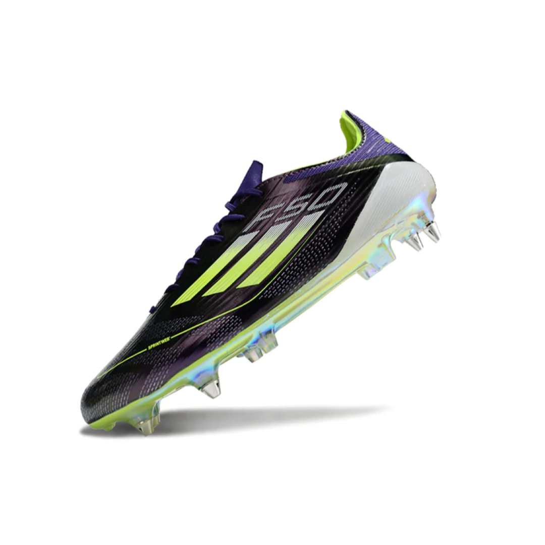 Chuteira Adidas F50 Elite Campo - Preto/Azul