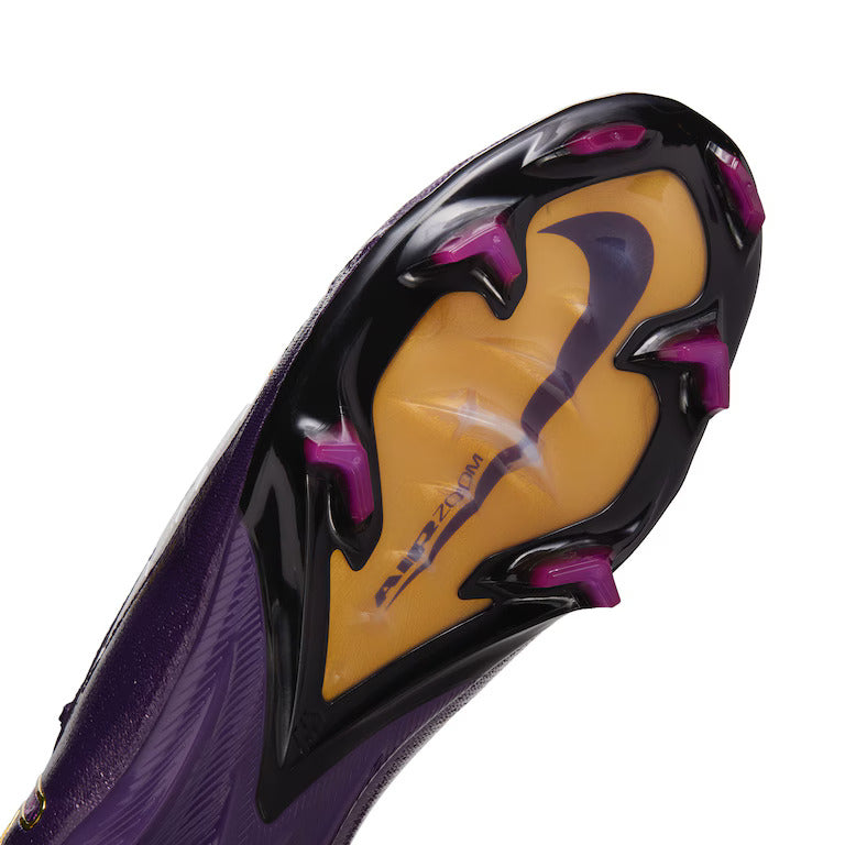 Chuteira Nike Zoom Mercurial Vapor 16 Elite KM Campo - Roxo