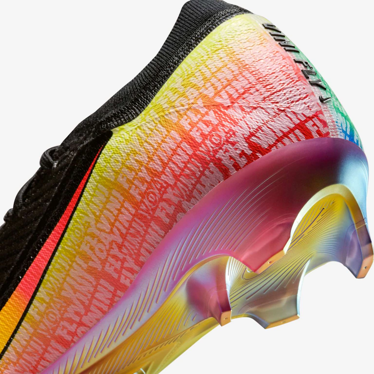 Chuteira Nike Air Zoom Mercurial Vapor 16 Elite Vini Jr Campo - Preto