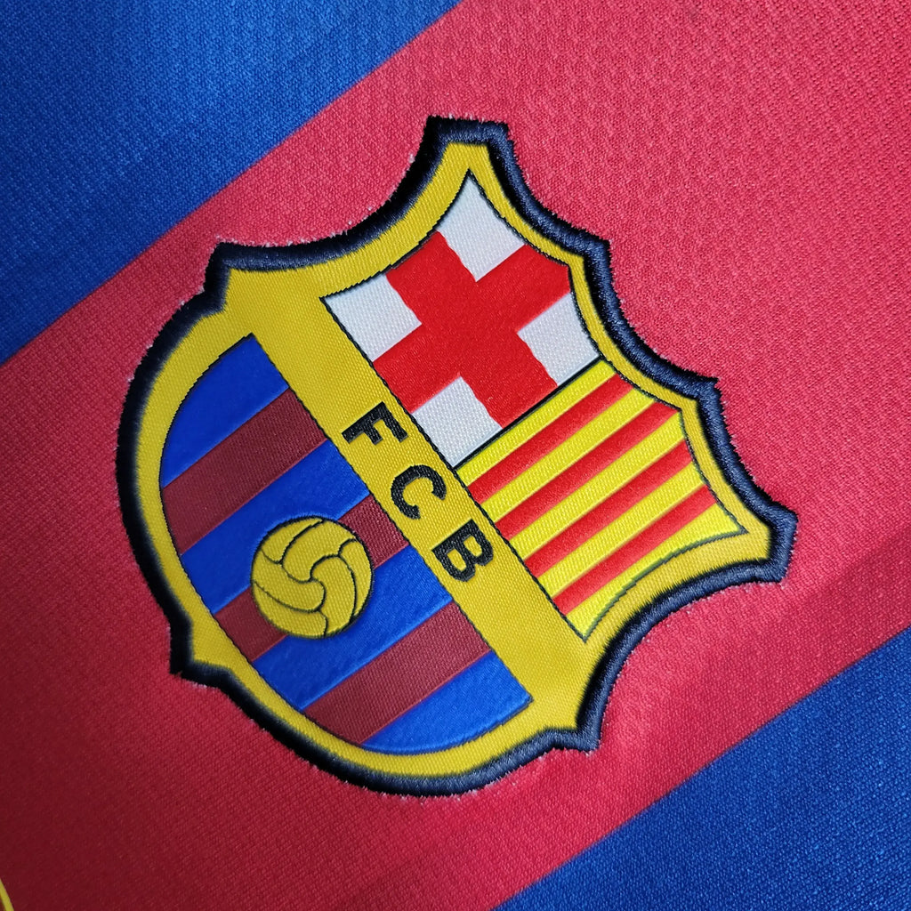 Camisa Barcelona Home Retrô 10/11