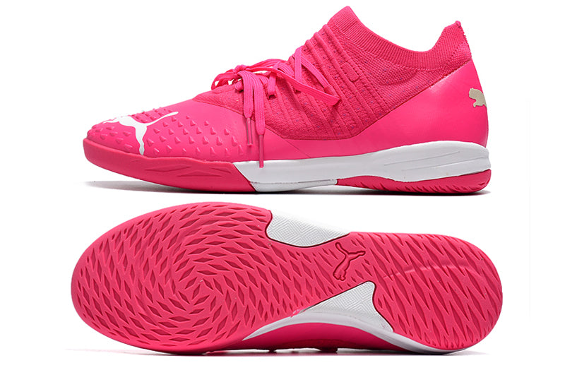 Chuteira Puma Future 7 MATCH Futsal - Rosa