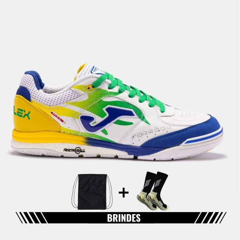 Chuteira Joma Top Flex Rebound Ferrão Futsal