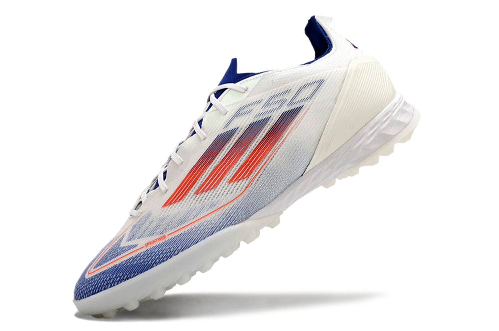 Chuteira Adidas F50 Elite Society - Branco/Azul