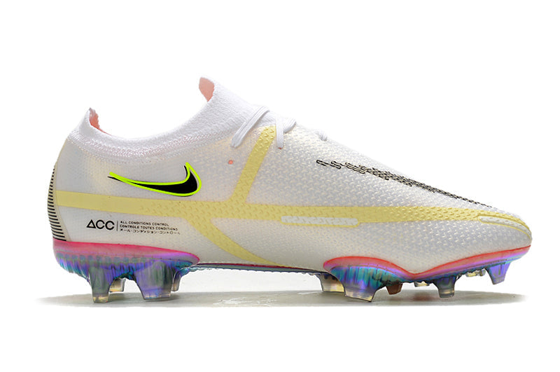 Chuteira Nike Phantom GT2 Elite Campo - Branco