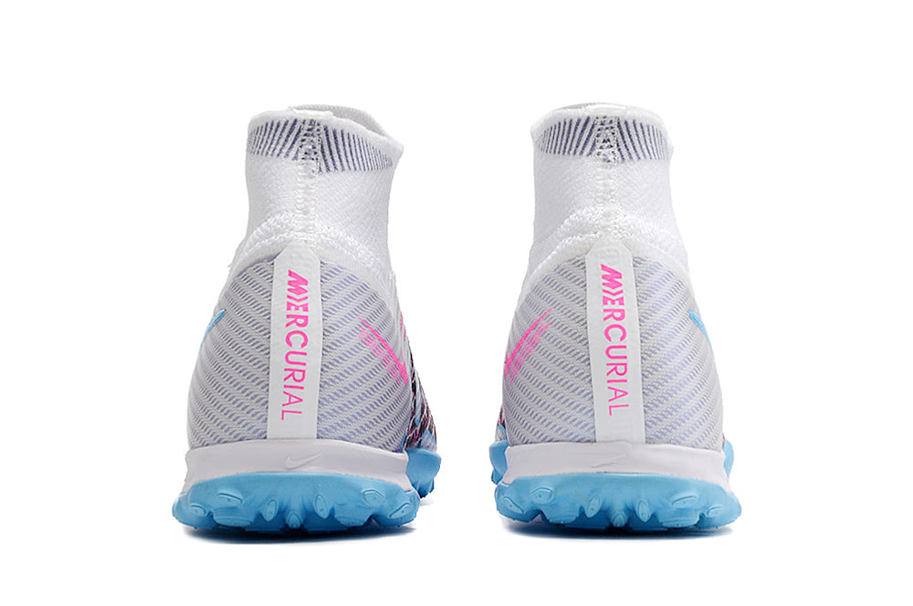 Chuteira Nike Air Zoom Mercurial Superfly IX Elite Society - Branco