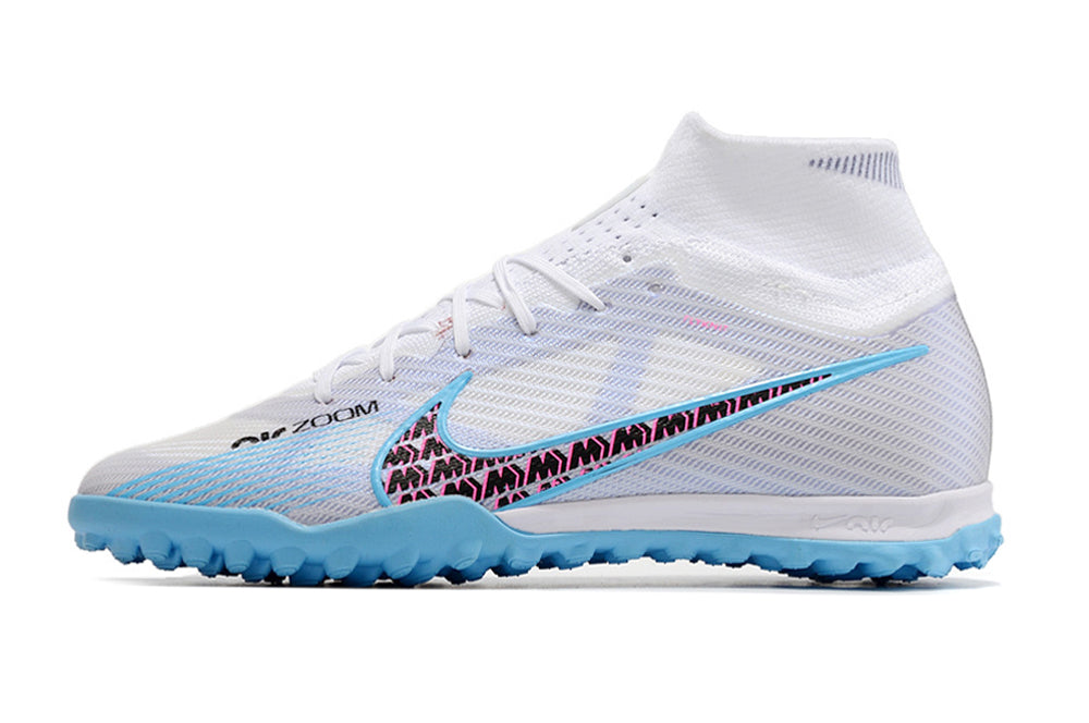 Chuteira Nike Air Zoom Mercurial Superfly IX Elite Society - Branco