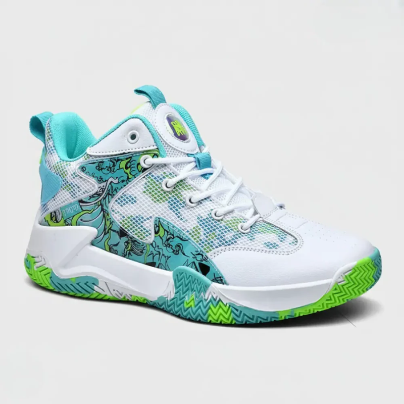 Tênis de Vôlei Grafite 3.0 - Branco e Verde