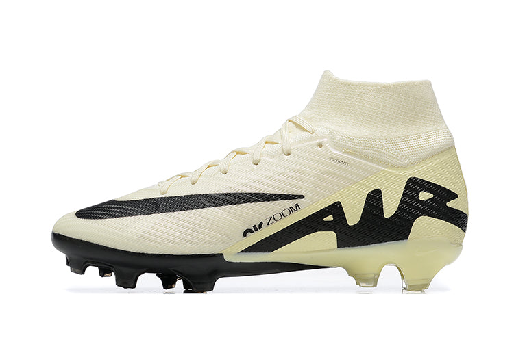 Chuteira Nike Zoom Mercurial Superfly 9 Elite Campo - Branco/Preto