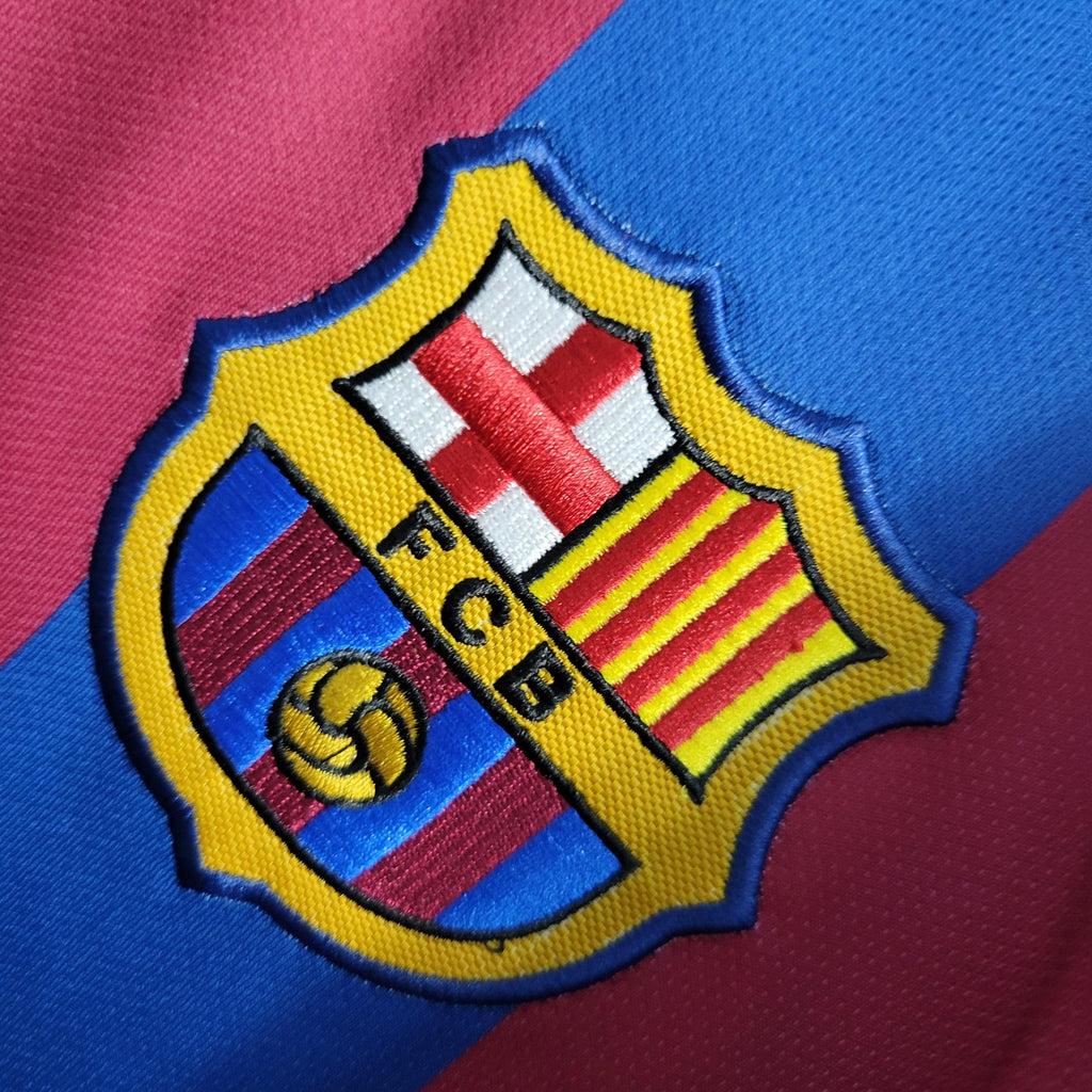 Camisa Barcelona Home Retrô 05/06