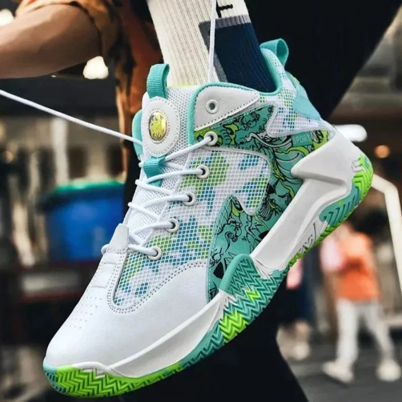 Tênis de Vôlei Grafite 3.0 - Branco e Verde