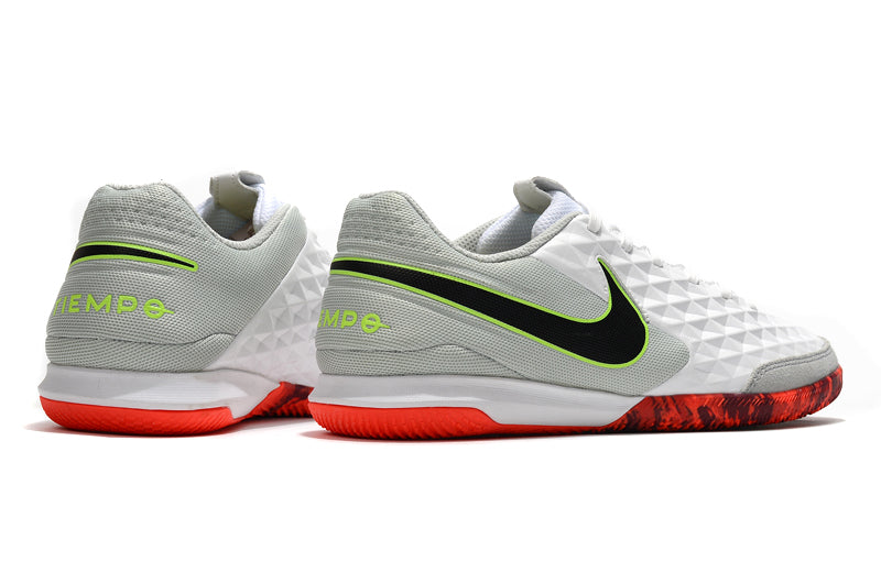 Chuteira Nike Legend VIII Academy Futsal - Branco/Cinza