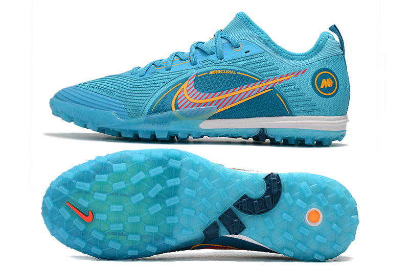 Chuteira Nike Mercurial Air Zoom Vapor 14 Pro Society - Azul