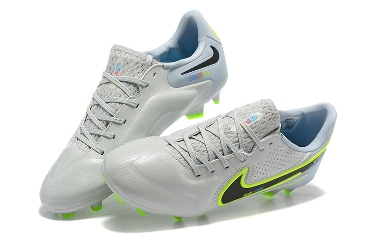 Chuteira Nike Tiempo Legend 9 Elite Campo - Cinza