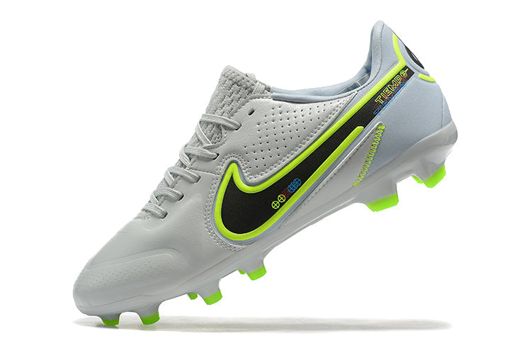 Chuteira Nike Tiempo Legend 9 Elite Campo - Cinza