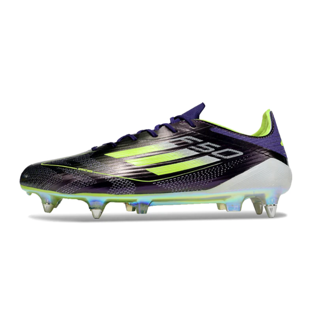 Chuteira Adidas F50 Elite Campo - Preto/Azul