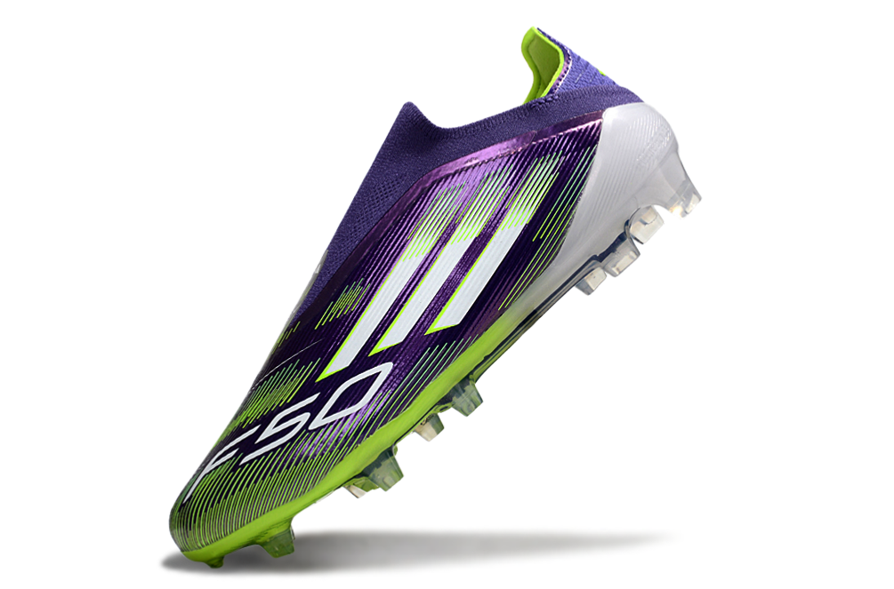 Chuteira Adidas F50 Campo - Roxo - Verde