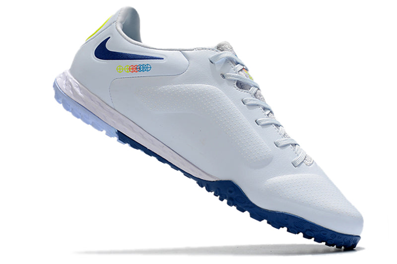 Nike React Tiempo Legend 9 Pro TF Society - Branco/Azul