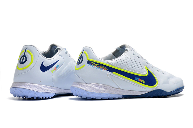 Nike React Tiempo Legend 9 Pro TF Society - Branco/Azul