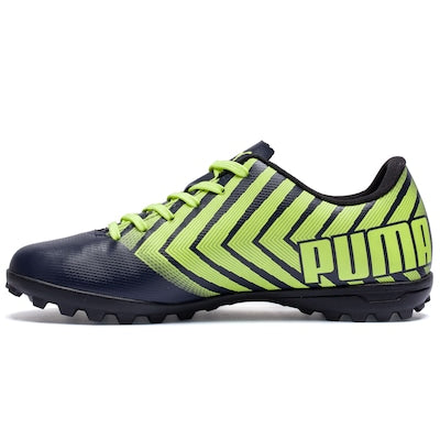 Chuteira Puma Society Tacto II TT - Verde