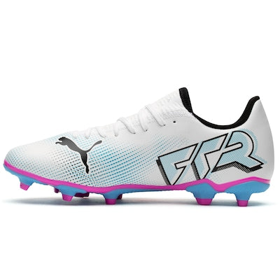 Chuteira de Campo Puma Future Play 7 - Branco