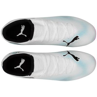 Chuteira de Campo Puma Future Play 7 - Branco