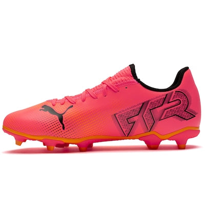 Chuteira de Campo Puma Future Play 7 - Laranja