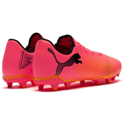 Chuteira de Campo Puma Future Play 7 - Laranja