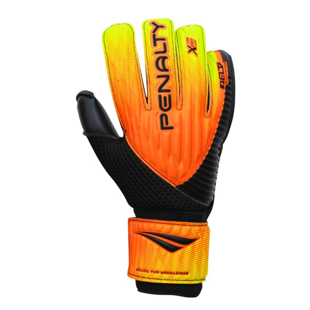 Luva De Goleiro Penalty Delta Training Infantil - Laranja