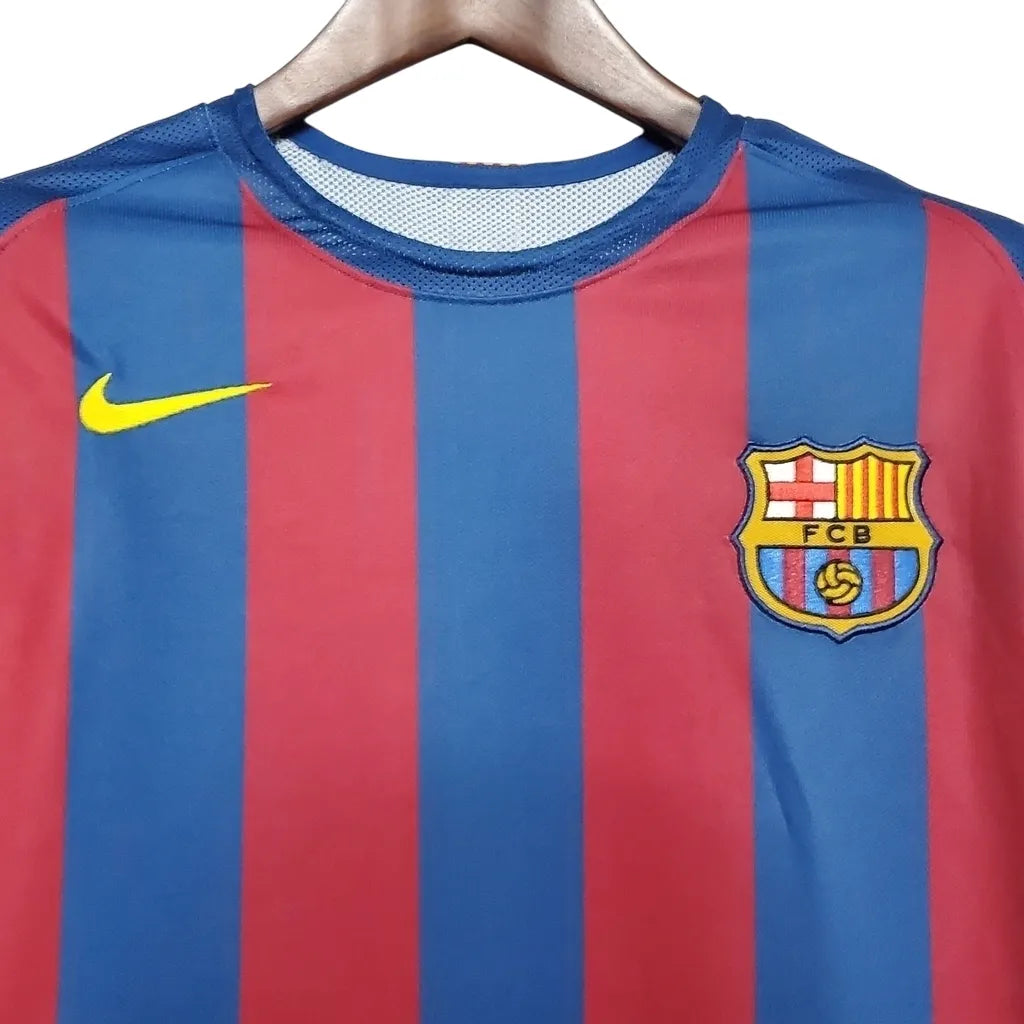 Camisa Barcelona Home Retrô 05/06