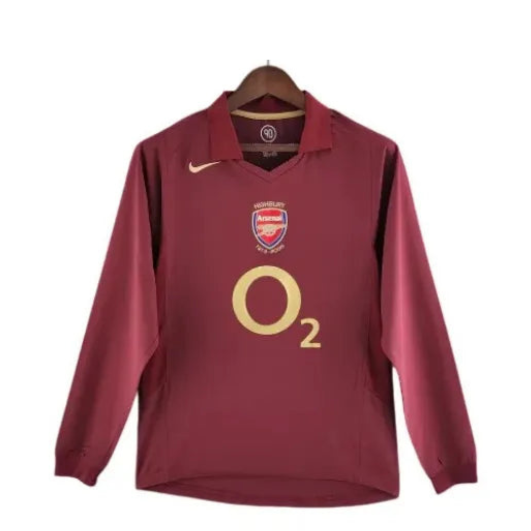 Camisa Arsenal Home Retrô 05/06