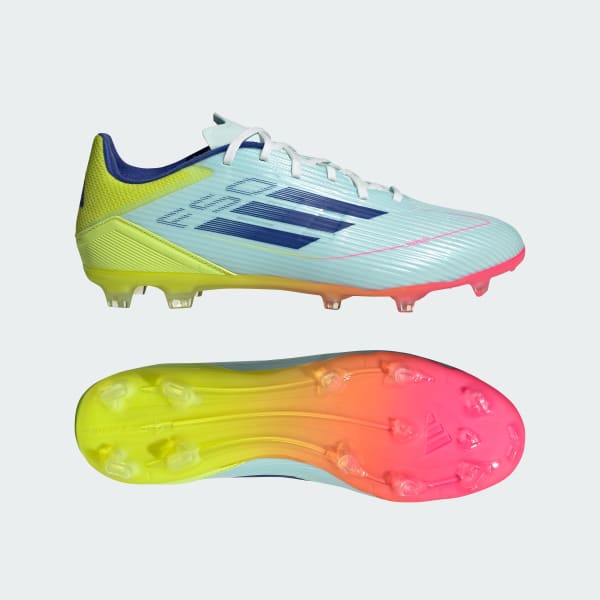 Chuteira Adidas Campo F50 League 99 Capsule Azul - Verde