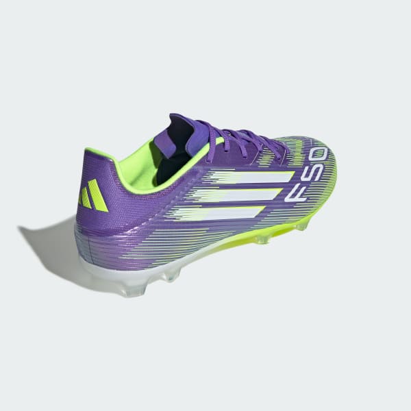 Chuteira Adidas F50 Campo - Roxo - Verde