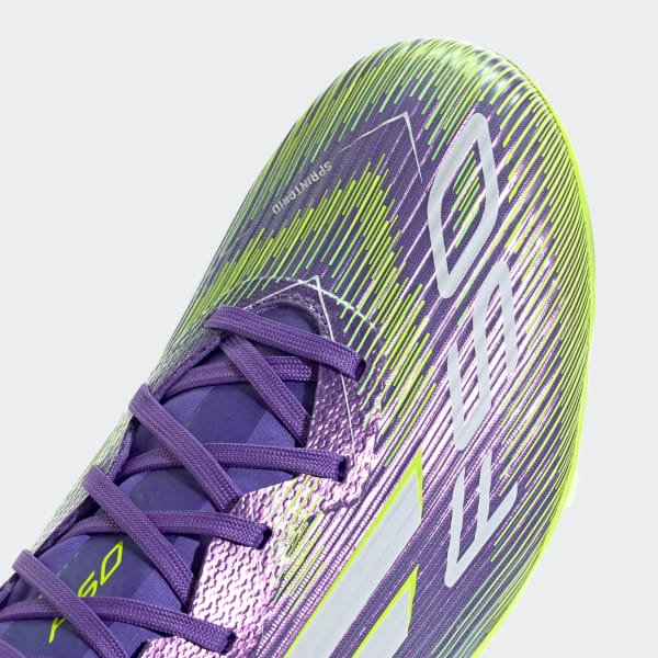 Chuteira Adidas F50 Campo - Roxo - Verde