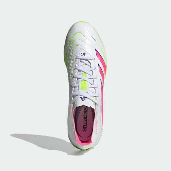 Chuteira Adidas Predator League Society - Rosa - Branco