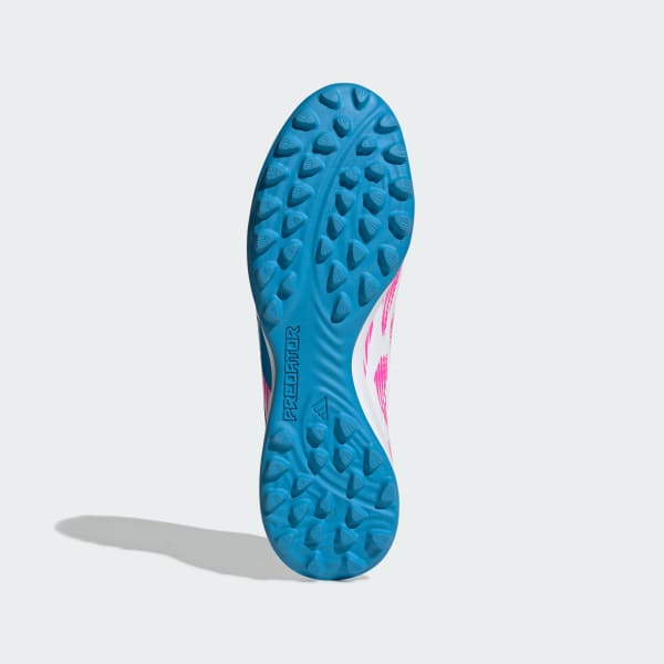 Chuteira Adidas Predator League Society - Azul - Rosa